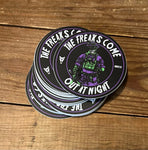 The Freaks Come Out At Night Sticker