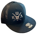 Machete Logo Snapback Hat (flat bill)